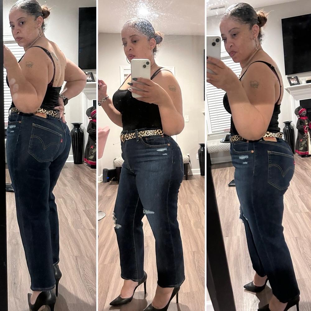 Levi’s Ribcage Straight Ankle Jeans size 30